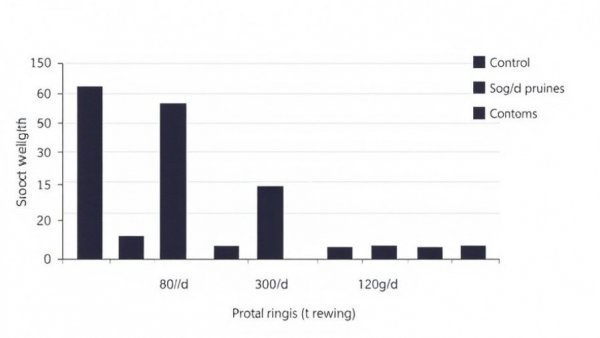 Study graph on prunes as natural remedy for constipation effects.