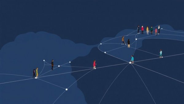 Illustration of interconnected people representing product line extension risks.