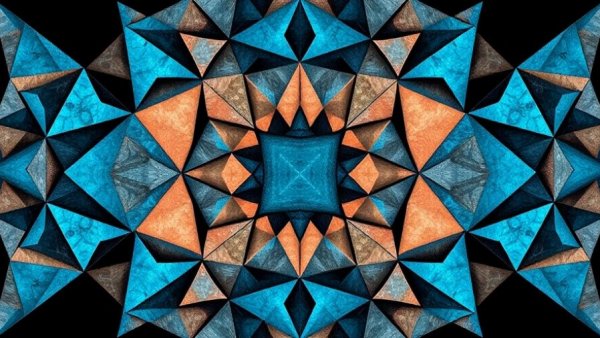 Abstract geometric design with pixelated texture, AI coding agents 2026