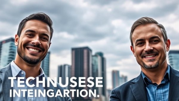 Integrate AI with 10,000 Apps: Urban technology promotional graphic.