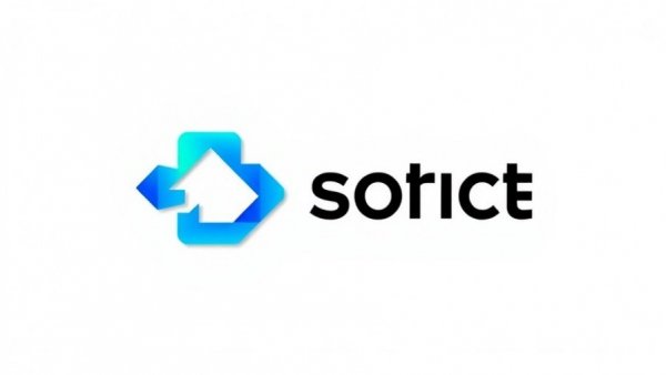 AI workforce training logo with abstract geometric design.