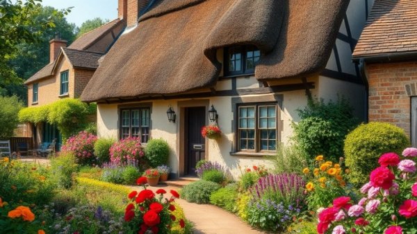 Shakespeare's Stratford tour includes a charming thatched-roof cottage and garden.