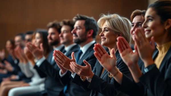 Howard Hanna Allen Tate Fast Start Graduates applauding in celebration.