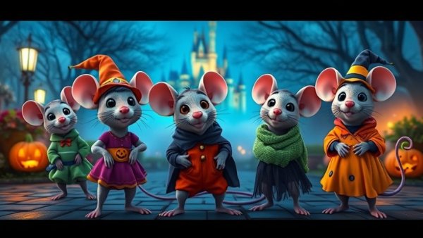 Mickey’s Not-So-Scary Halloween Party 2026 with colorful costumes.