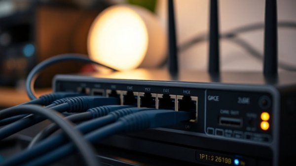 Modern network equipment highlighting benefits of 2.5GbE for home networks.