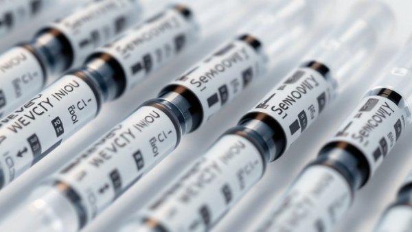 Wegovy injection pens showcasing semaglutide for weight loss.