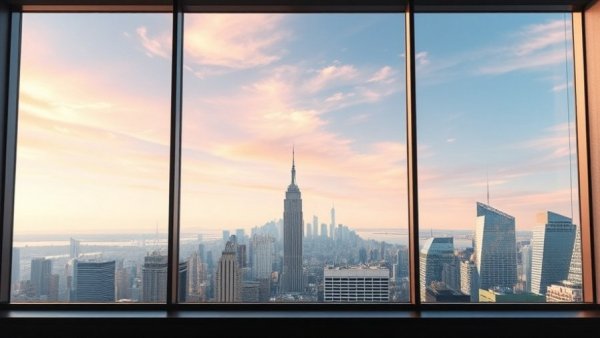 City skyline view showcases one of the most expensive cities in the U.S. 2026.