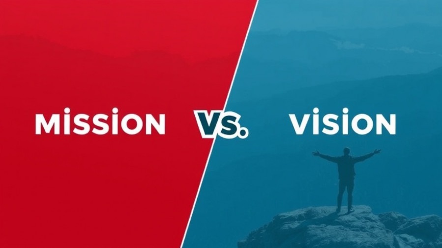 Mission vs. Vision: Understanding their importance for organizational purpose.