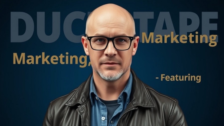 Bald man in leather jacket showcasing brand loyalty through authenticity in marketing.