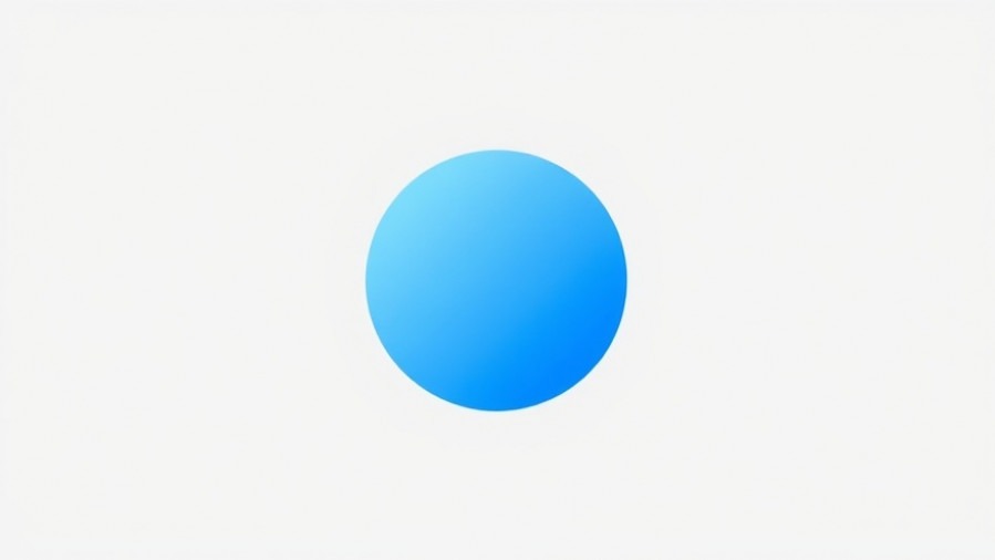 Blue gradient circle with minimal text on white, symbolizing embedded payments.