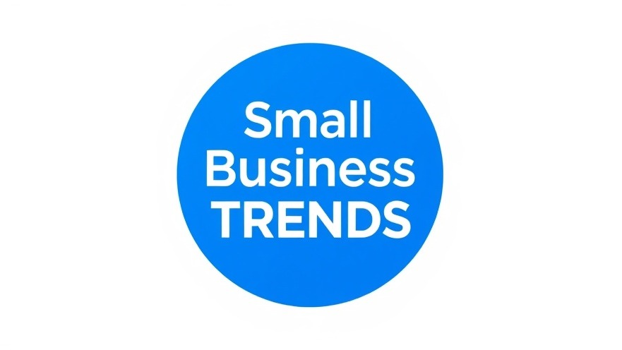 Modern logo for Small Business TRENDS promoting streamlined business registration.