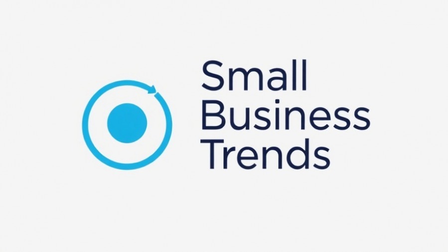 Minimalistic logo for Small Business Trends, highlighting small business productivity.