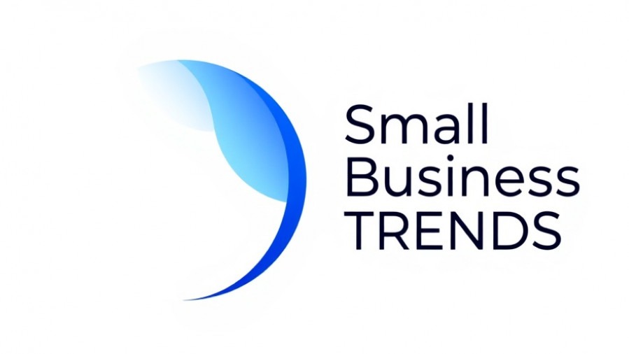Minimalistic logo 'Small Business TRENDS' showcasing AI tools for small business growth.
