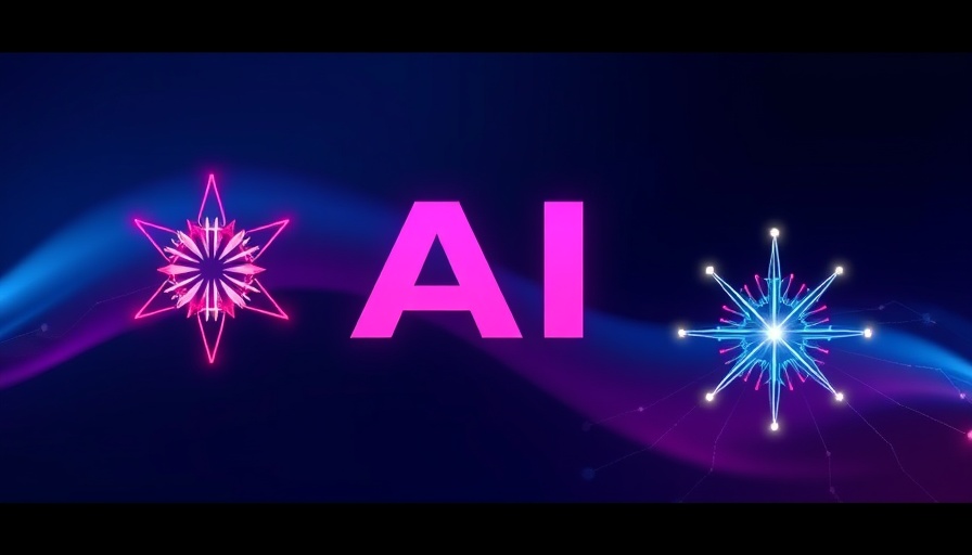 Futuristic AI branding innovation in smartphones, vibrant design.