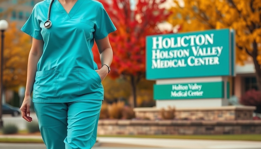 Healthcare worker at Holston Valley Medical Center, Tennessee
