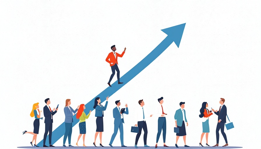 Illustration of team lifting arrow for Wellness Culture in Business.
