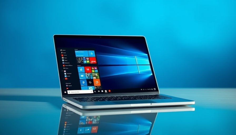 Windows 11 Pro interface on sleek laptop, highlighting productivity features.