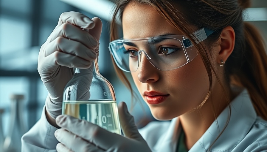 Female scientist in lab rethinking popular lab tests with focused examination.