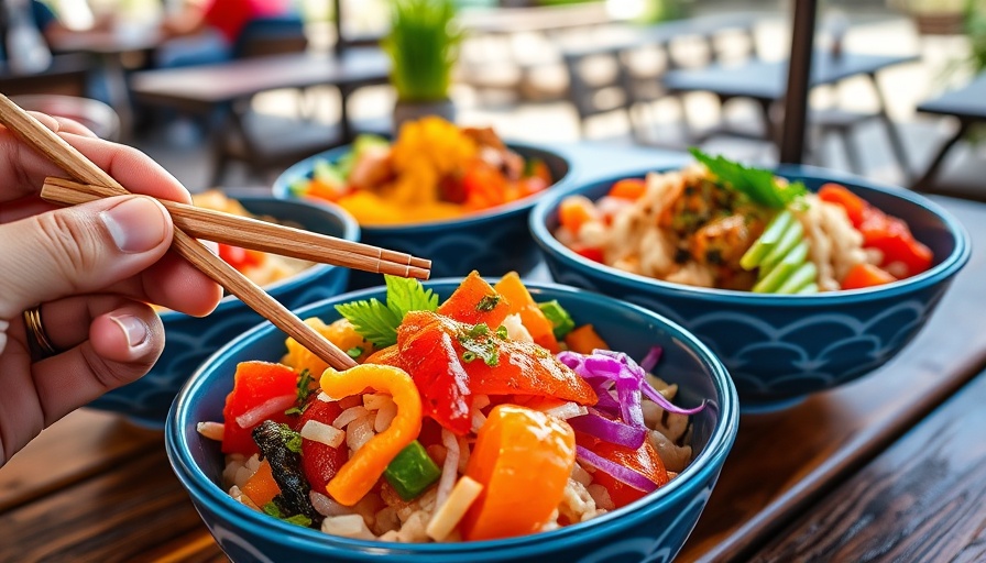 Austin food news: vibrant poke bowls and sushi.