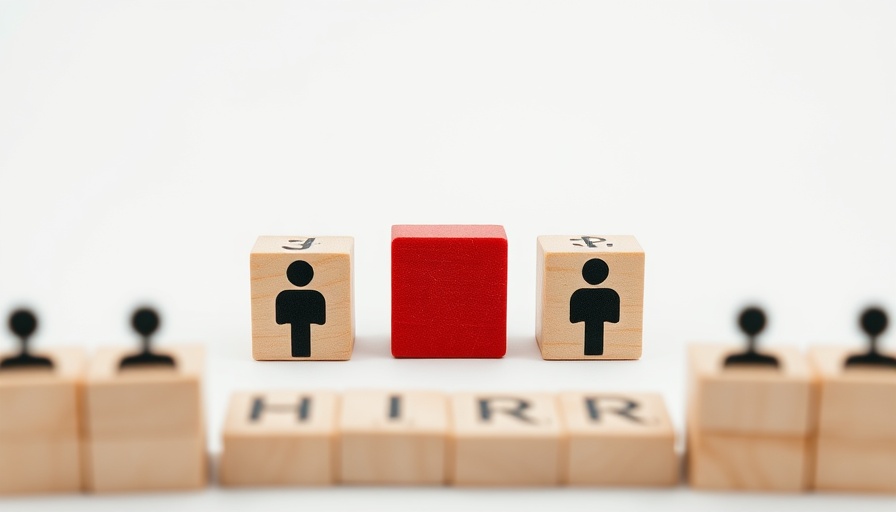 Hire a paraprofessional concept with standout red icon block.
