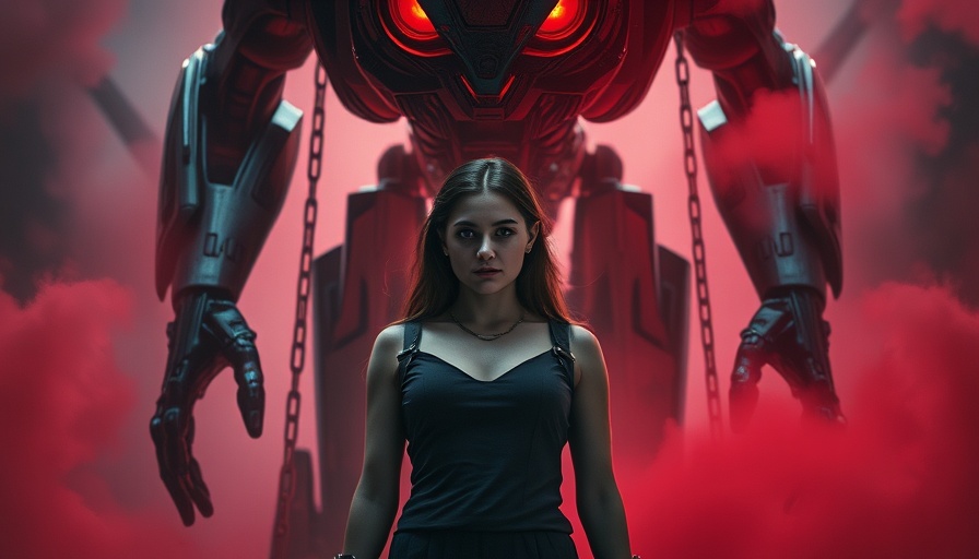 Marvel Ironheart series analysis image with robotic figure and young woman.