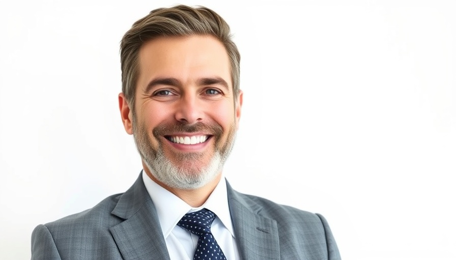 Professional portrait of a confident middle-aged man associated with U.K. startup funding.