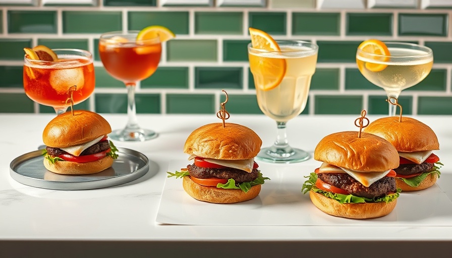 Austin food news: Gourmet sliders and cocktails on display.