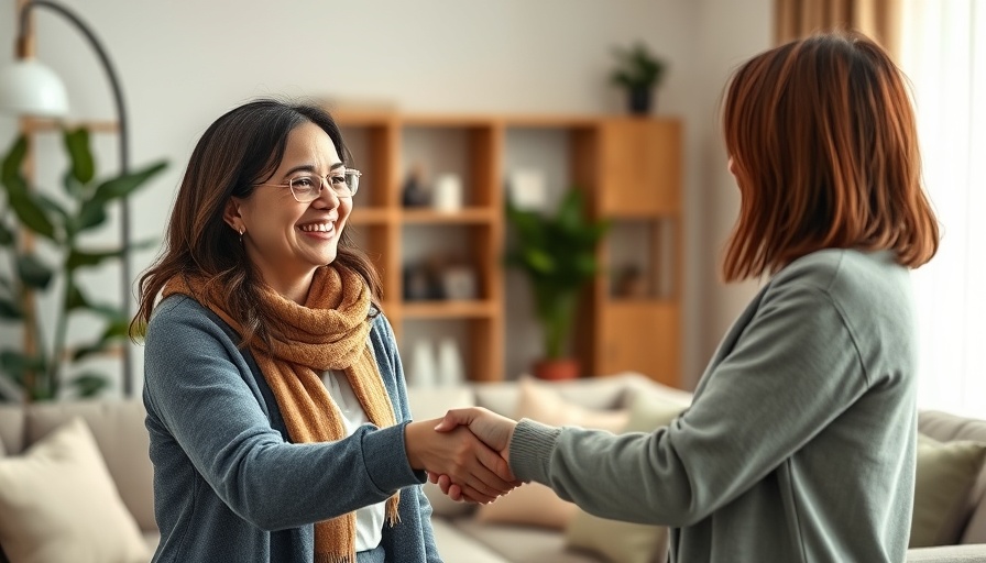 People discussing selling a house with multiple owners, friendly meeting.
