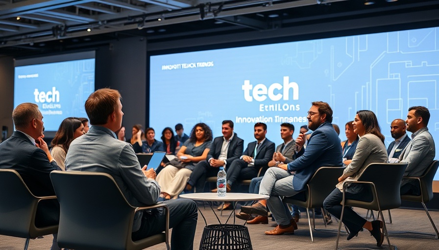 May Habib AI Disrupt 2025 tech panel discussion at conference.