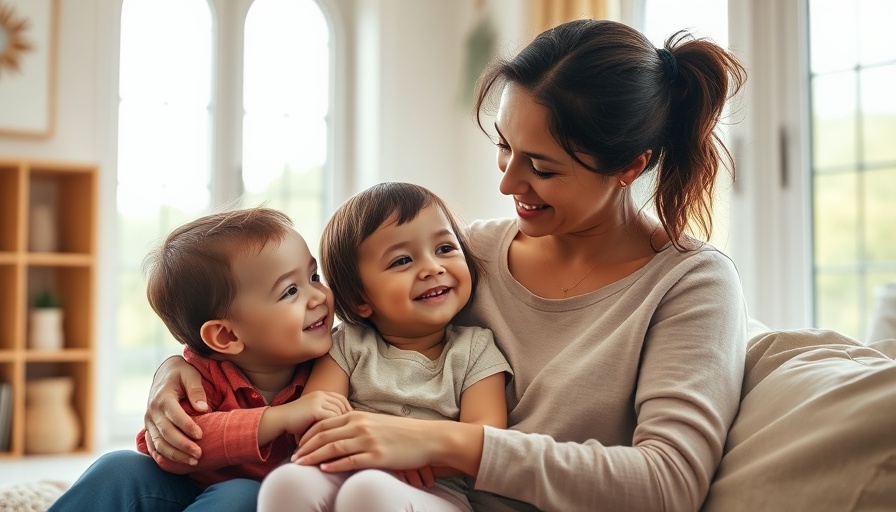 Mother bonding with children, a serene moment, hobbies for stay-at-home moms.