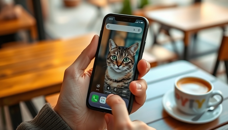 Smartphone with language-learning app at outdoor cafe, Learn up to 56 languages for just $35.
