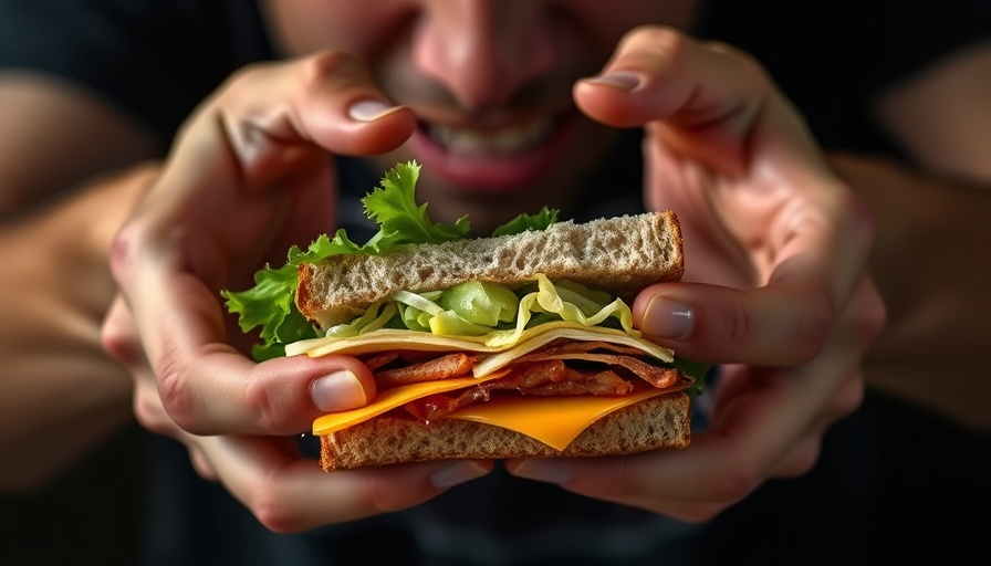 Close-up of sandwich from JewBoy Sub Shop before closure.