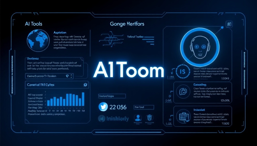 1MIN AI tool interface promoting business efficiency through AI.