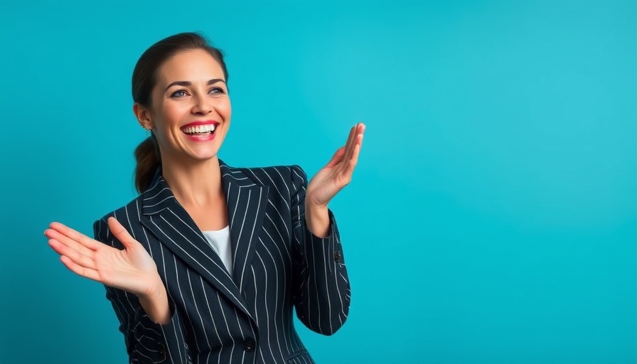 She's Unstoppable Summit event with smiling woman applauding.