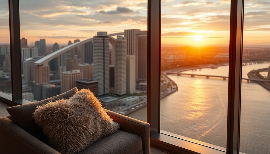 View from Gansevoort Meatpacking NYC rooftop, showcasing cityscape and river.