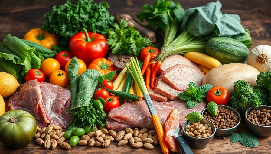 Functional nutrition foods for oral health, vibrant display.