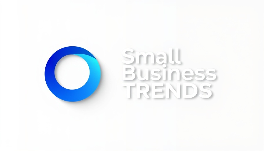 Minimalist logo for Small Business Trends featuring a blue circle.