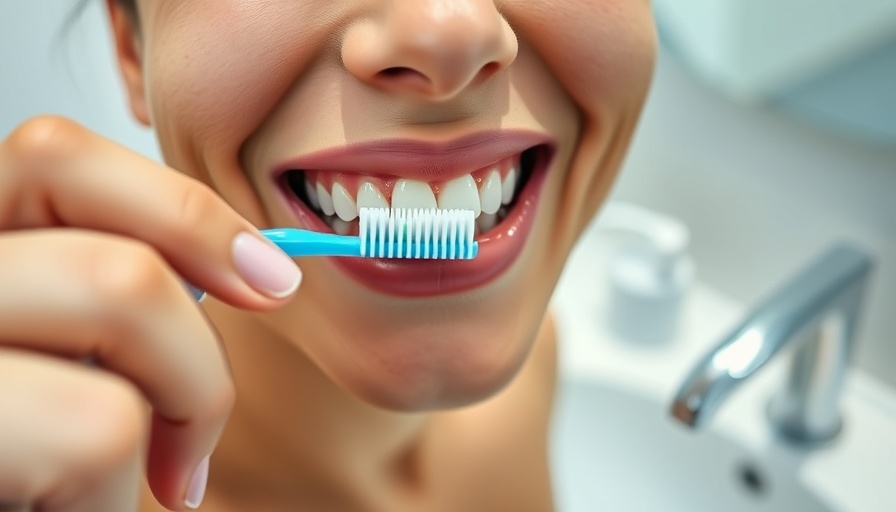 Close-up of a smiling person promoting oral health and overall well-being.