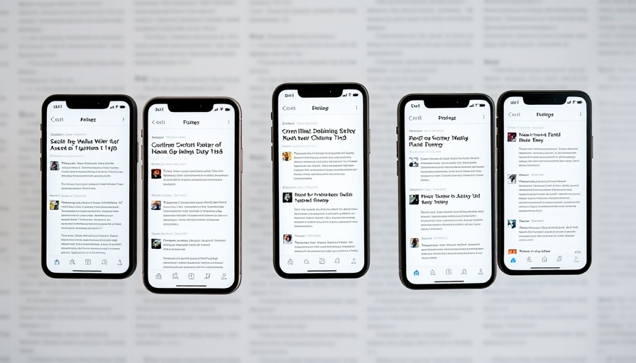 Smartphone screens with bookmarking app alternatives displaying saved articles.