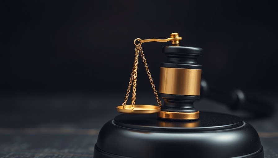 Justice scale on gavel, symbolizing homebuyers lawsuits.