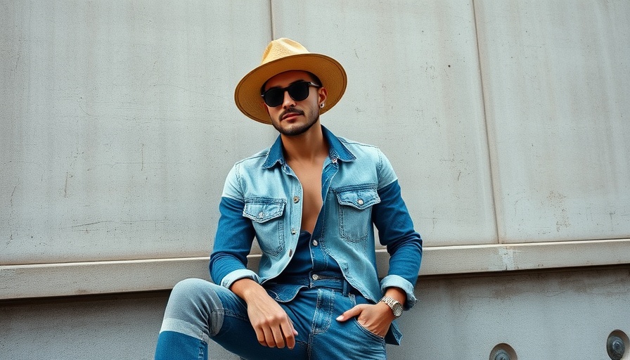 Iamisigo at Copenhagen Fashion Week, stylish person in denim and hat