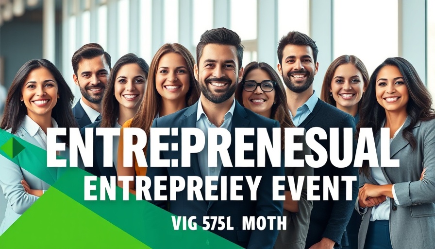 Corporate poster for entrepreneurial event on exit strategies for startups.