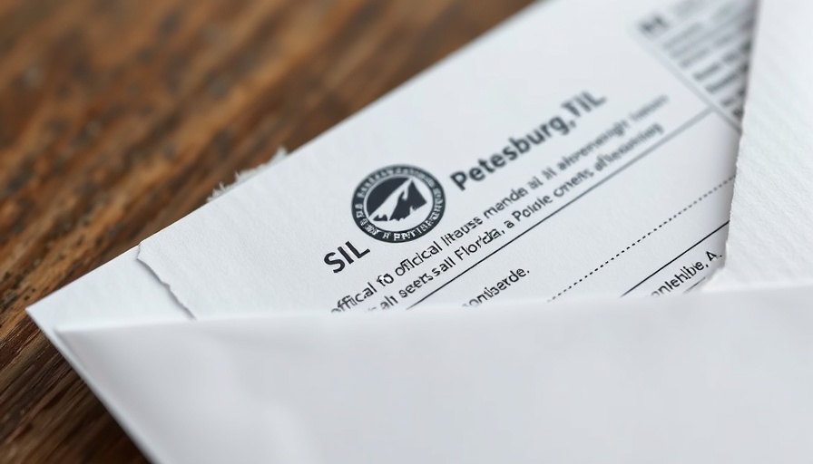 St. Petersburg utility bill close-up. Florida bear hunt debate context.