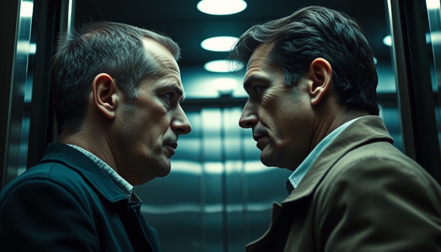 Elevator confrontation scene reveals logistical secrets of 'Severance'.