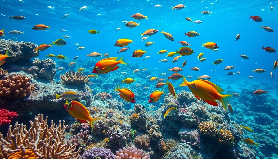 Wild side of Turks & Caicos: colorful underwater marine life.