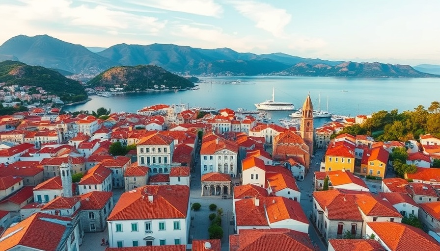Aerial view of Nafplio, Greece town and harbor | Nafplio Greece travel experience.