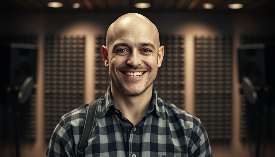 Smiling man in a studio exploring VC funding alternatives.