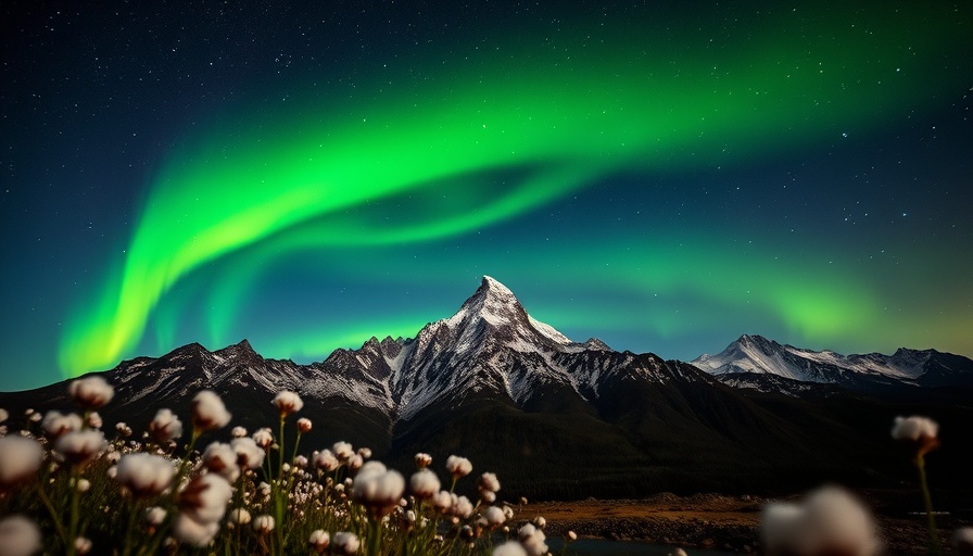 Where to see the northern lights in Canada: stunning auroras over mountains