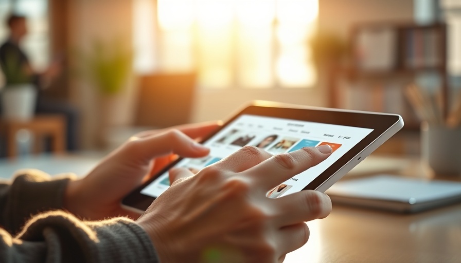 Close-up of tablet usage for user experience fixes in customer retention.