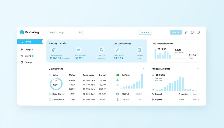 User-friendly web hosting dashboard for entrepreneurs.